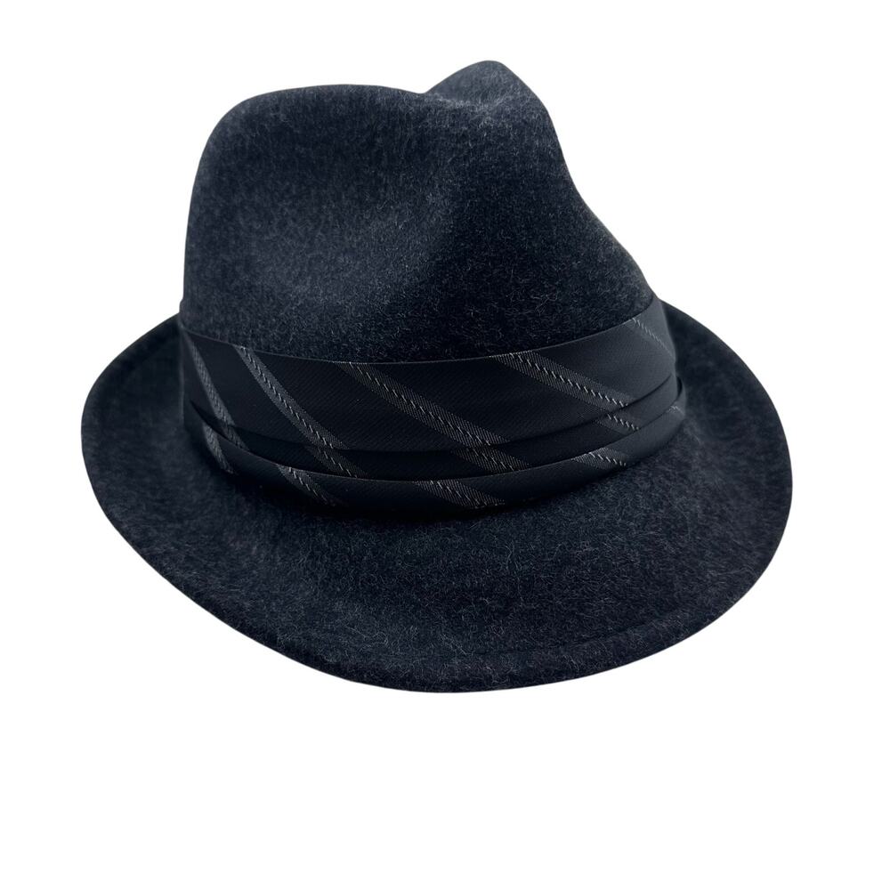 Scala Four Seasons Felt Soft‎ 100% Wool Fedora Dorfman Pacific Hat Size Medium